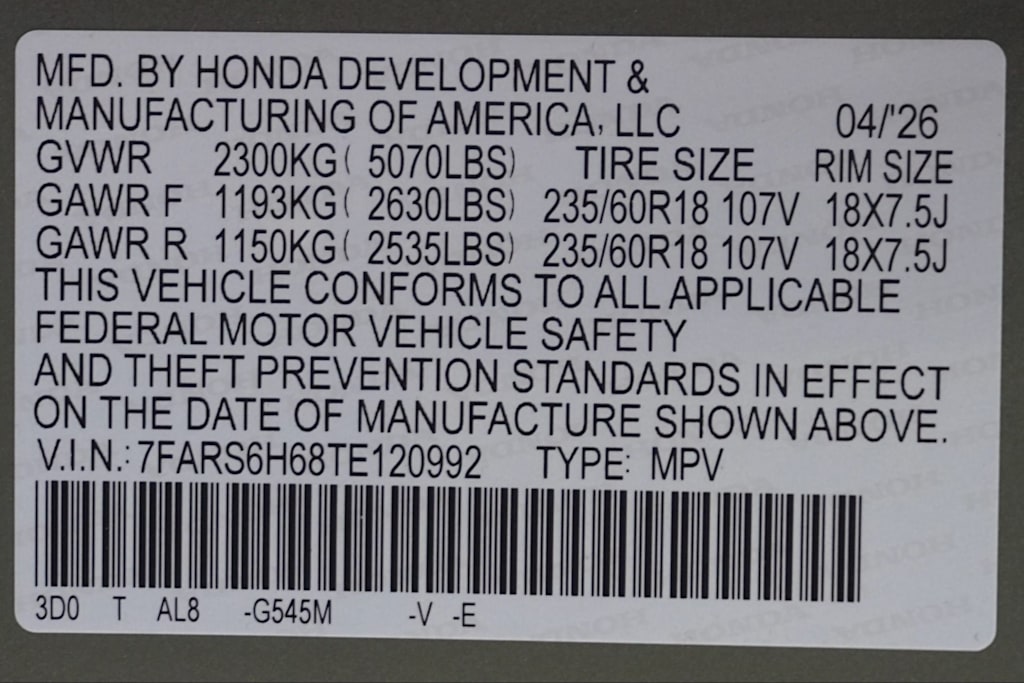 Thumbnail: 2026 Honda CR-V - 20