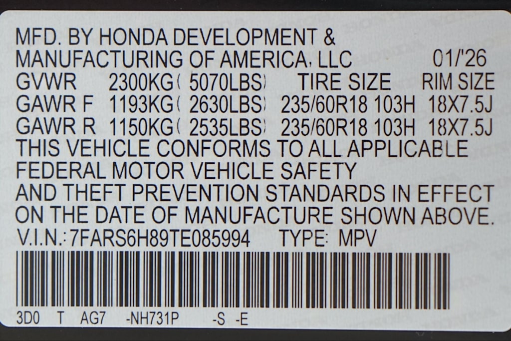 Thumbnail: 2026 Honda CR-V - 20