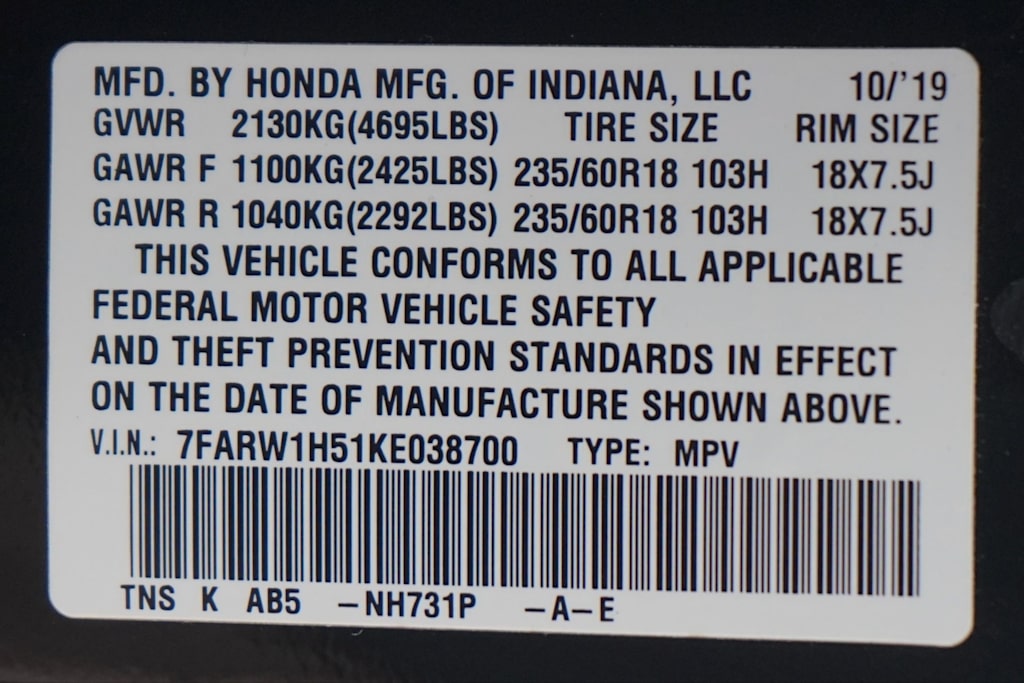 Thumbnail: 2019 Honda CR-V - 20
