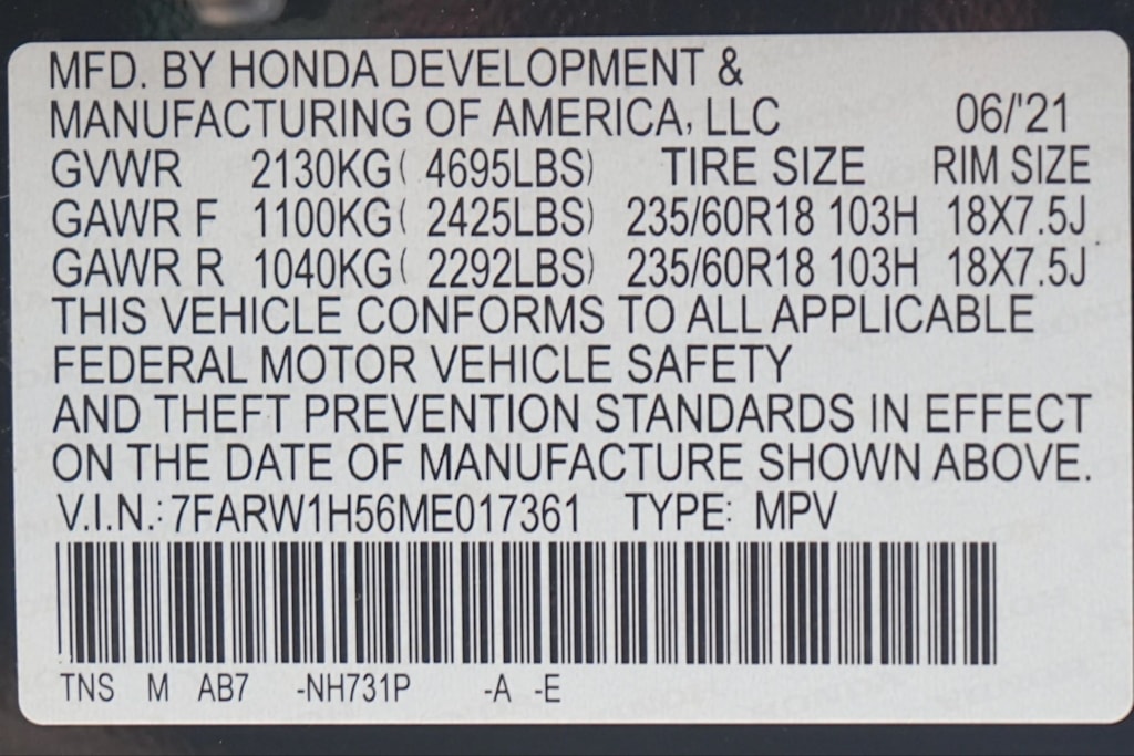 Thumbnail: 2021 Honda CR-V - 20