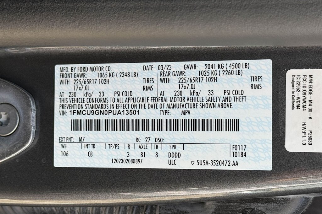 Thumbnail: 2023 Ford Escape - 20