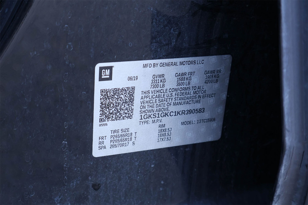 Thumbnail: 2019 GMC Yukon XL - 19