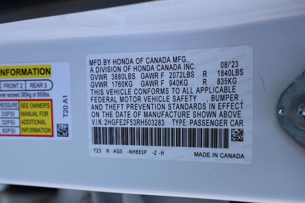 Thumbnail: 2024 Honda Civic - 20