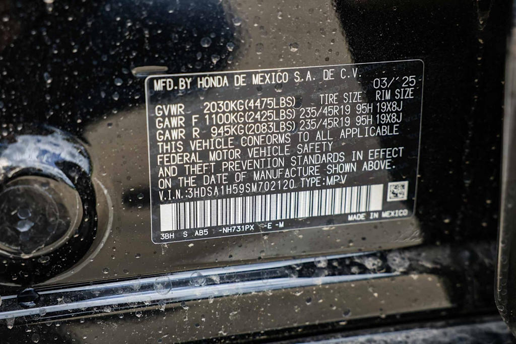 2025 Acura ADX A-SPEC 19