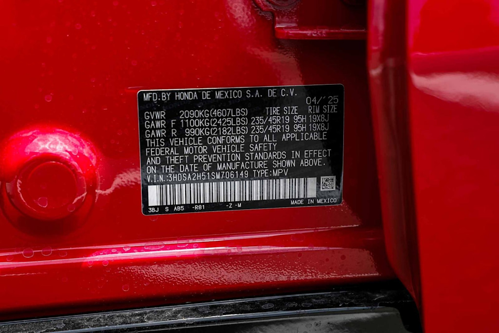 2025 Acura ADX A-SPEC 20