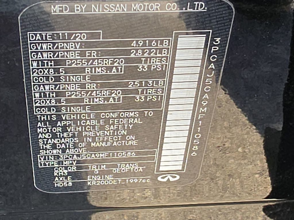 Thumbnail: 2021 INFINITI QX50 - 10