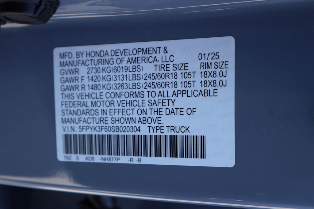 Thumbnail: 2025 Honda Ridgeline - 19