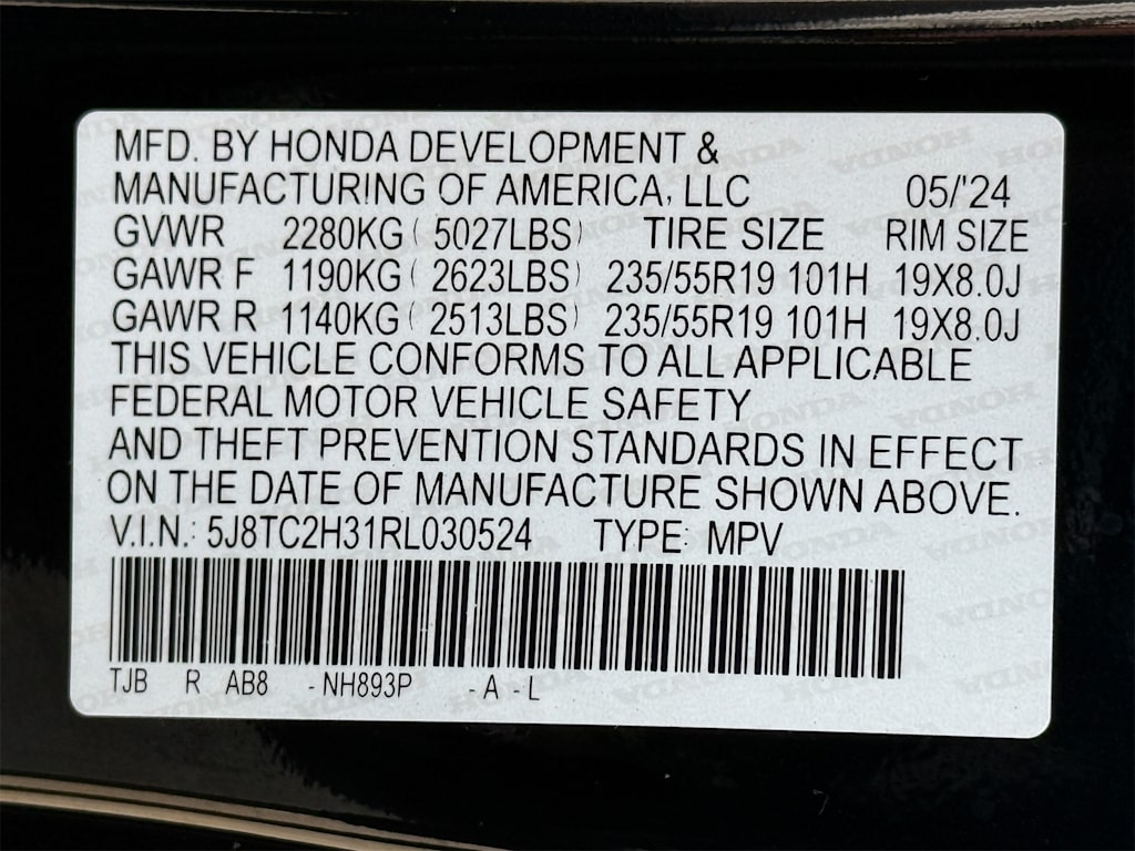 2024 Acura RDX Base 20