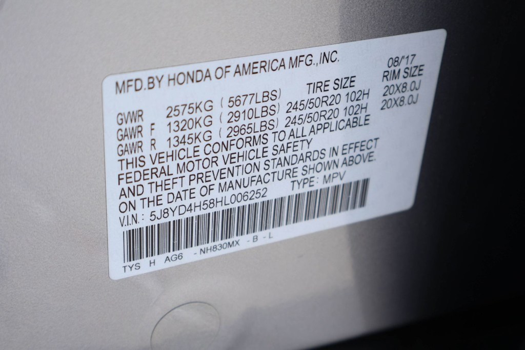 Thumbnail: 2017 Acura MDX - 19