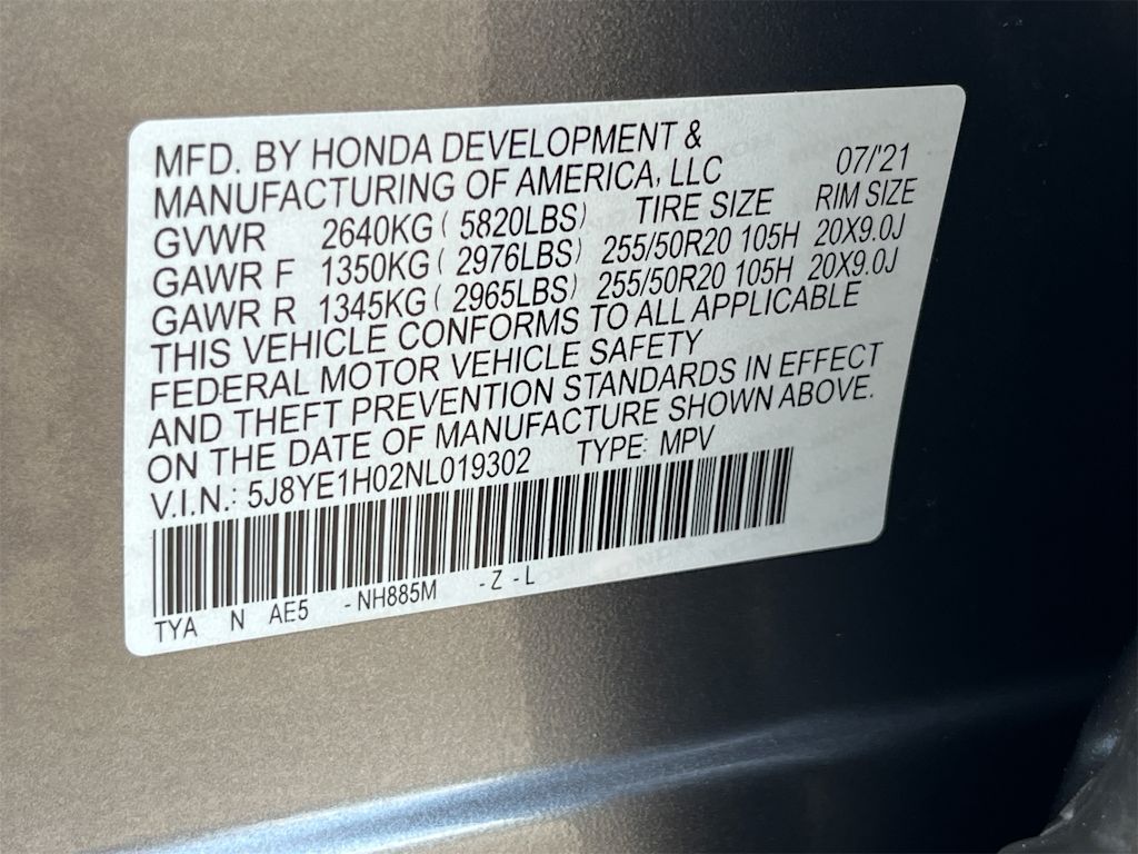 2022 Acura MDX Base 20