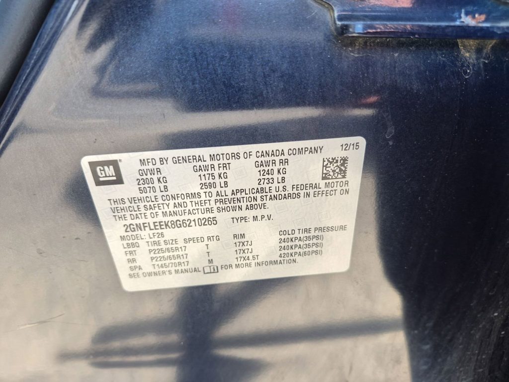 Thumbnail: 2016 Chevrolet Equinox - 18