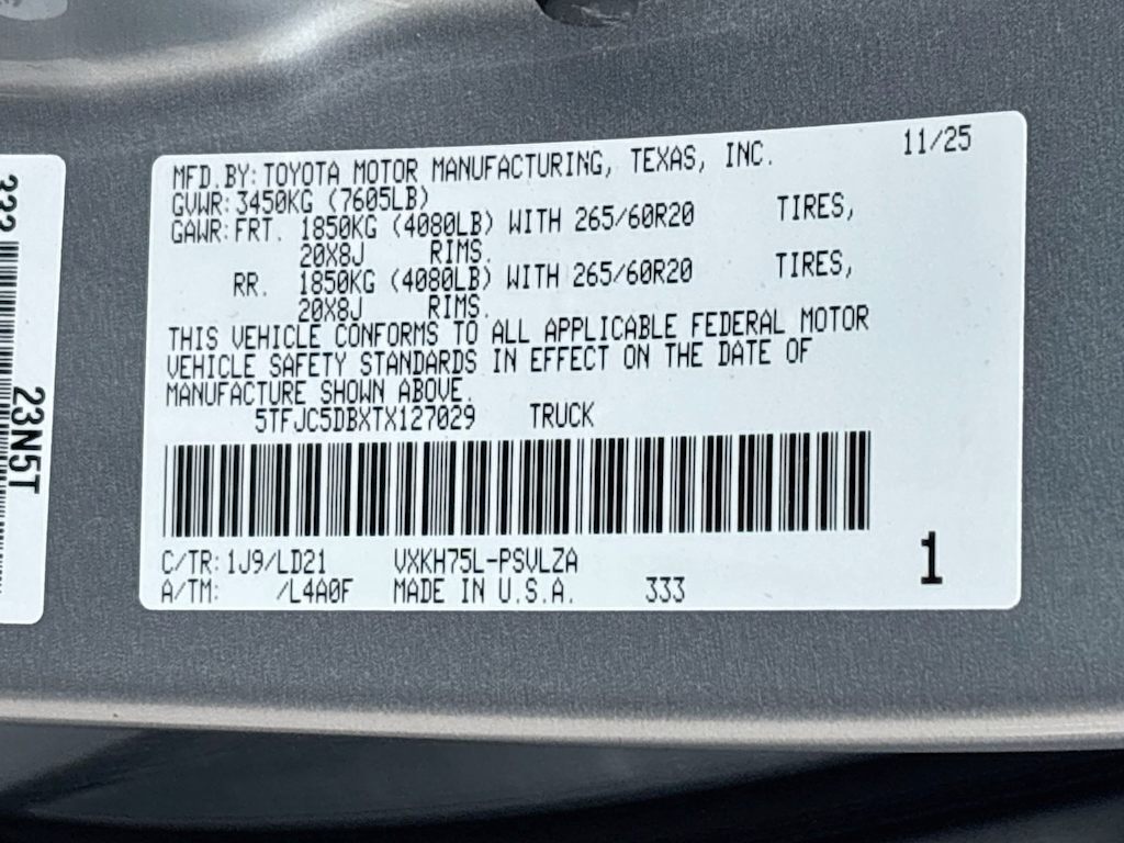 Thumbnail: 2026 Toyota Tundra - 19