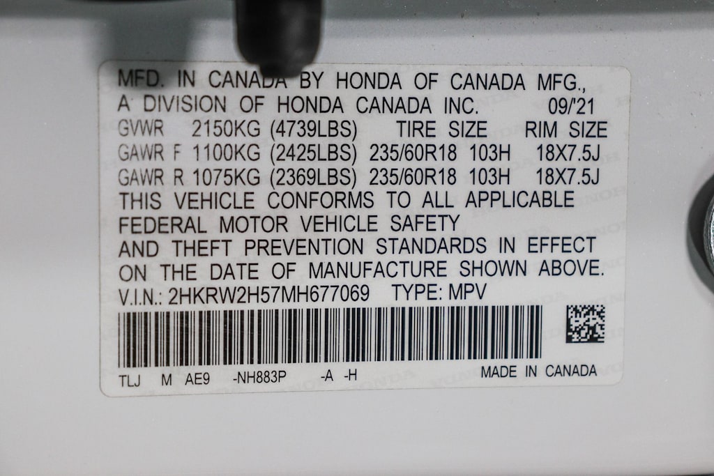 Thumbnail: 2021 Honda CR-V - 33