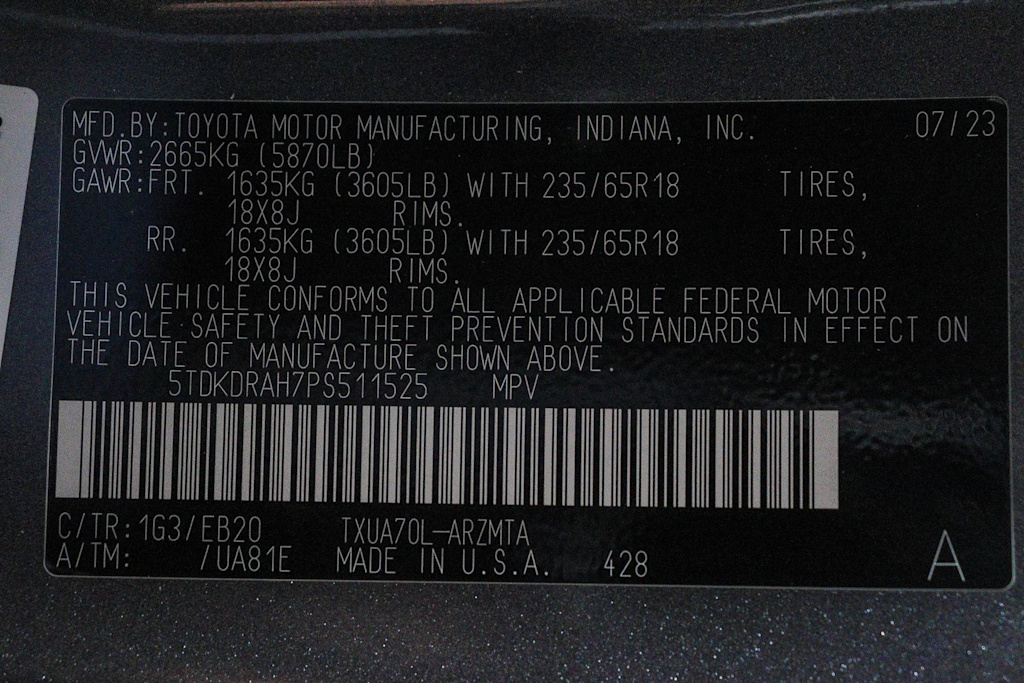Thumbnail: 2023 Toyota Highlander - 34