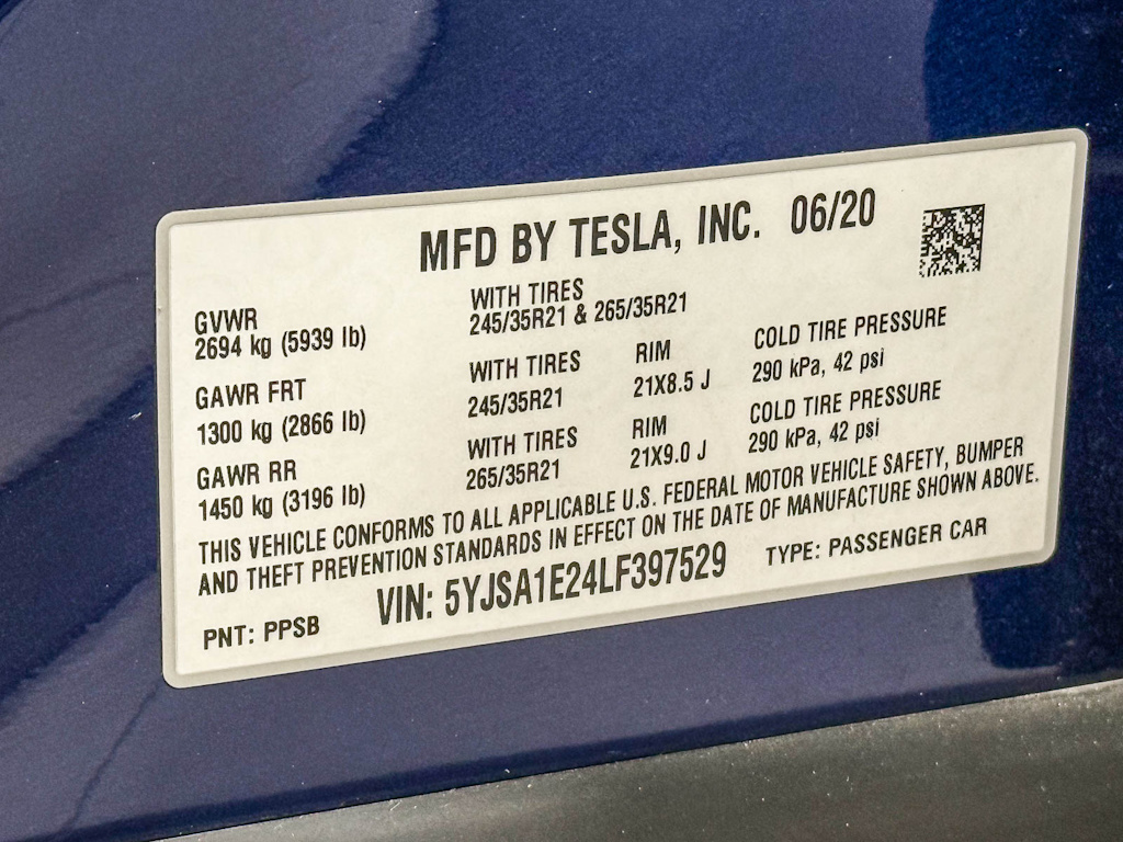 Thumbnail: 2020 Tesla Model S - 16