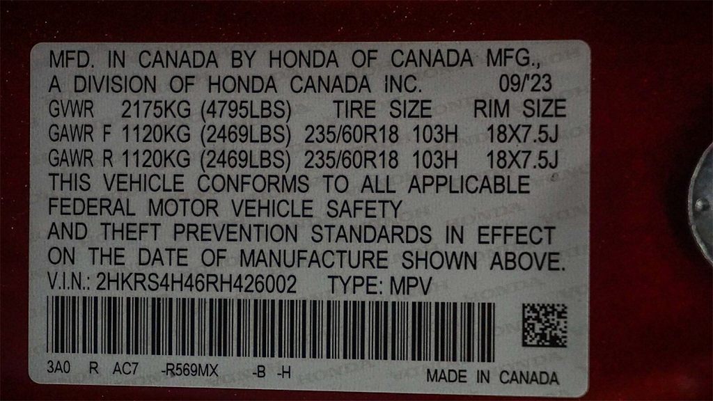Thumbnail: 2024 Honda CR-V - 16