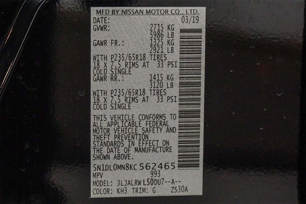 Thumbnail: 2019 INFINITI QX60 - 15