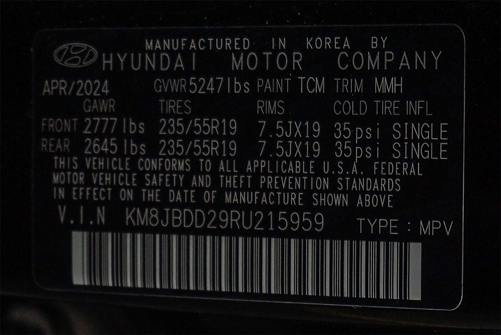 Thumbnail: 2024 Hyundai Tucson - 30