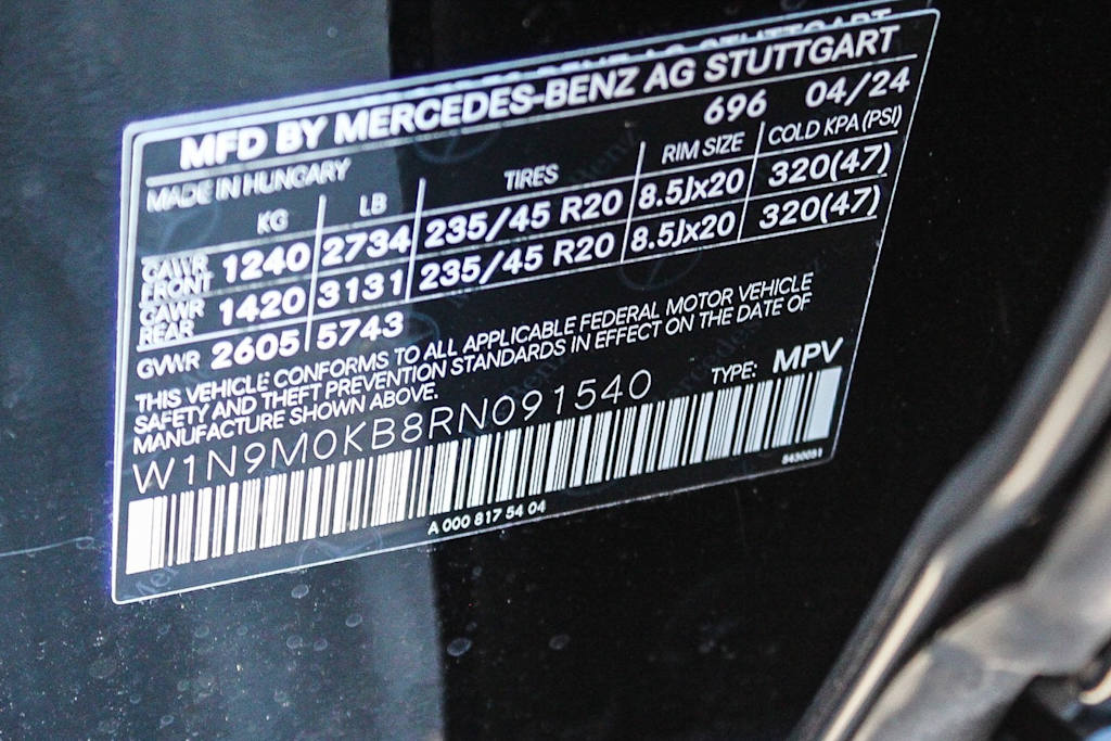 Thumbnail: 2024 Mercedes-Benz EQB - 18