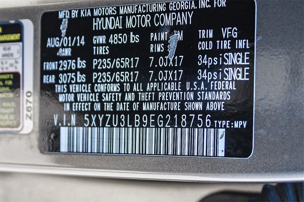 Thumbnail: 2014 Hyundai Santa Fe - 28