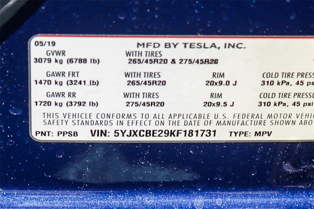 2019 Tesla Model X Long Range 15