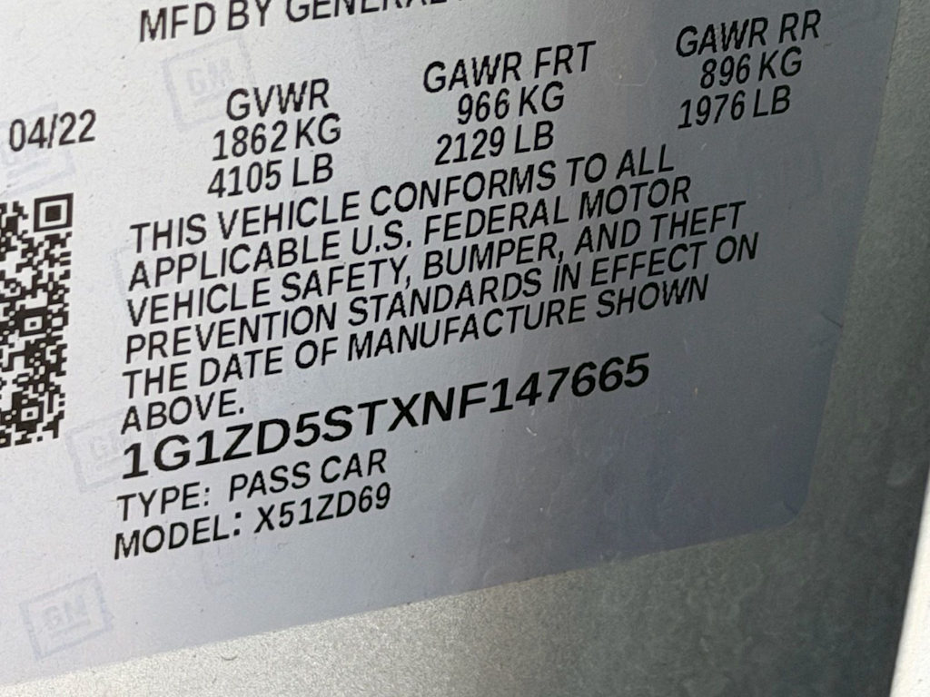 Thumbnail: 2022 Chevrolet Malibu - 8