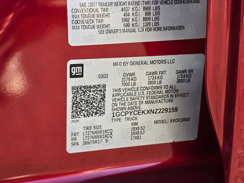Thumbnail: 2022 Chevrolet Silverado 1500 - 14