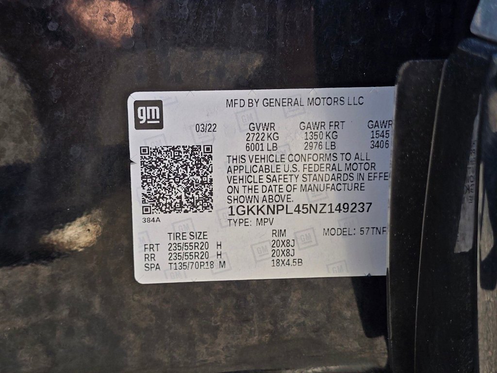 Thumbnail: 2022 GMC Acadia - 11