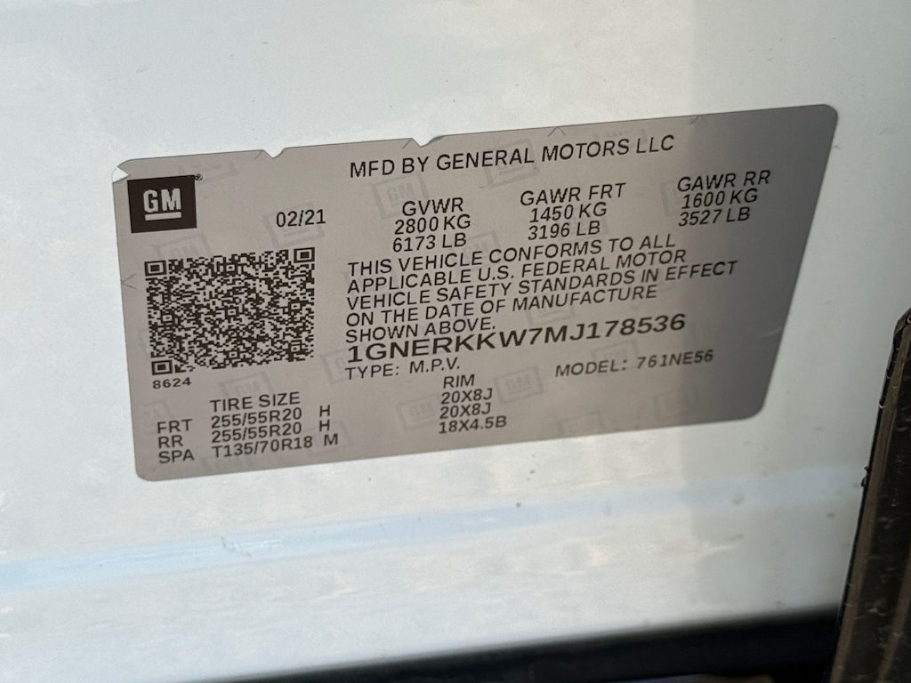 Thumbnail: 2021 Chevrolet Traverse - 17