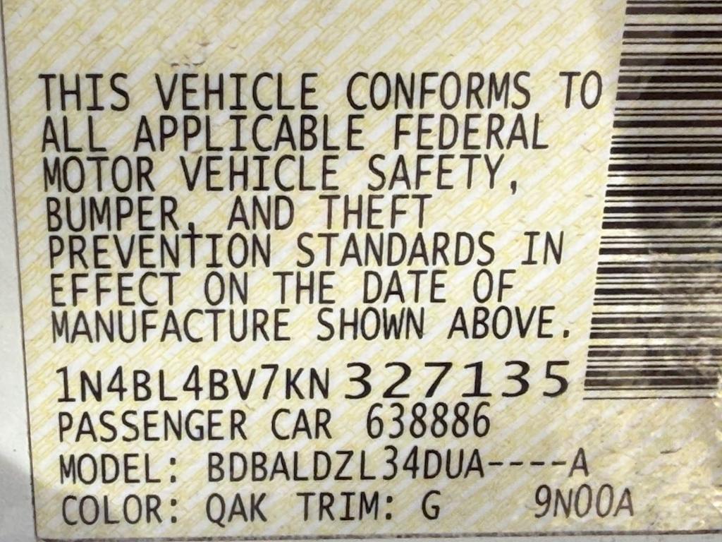 Thumbnail: 2019 Nissan Altima - 9