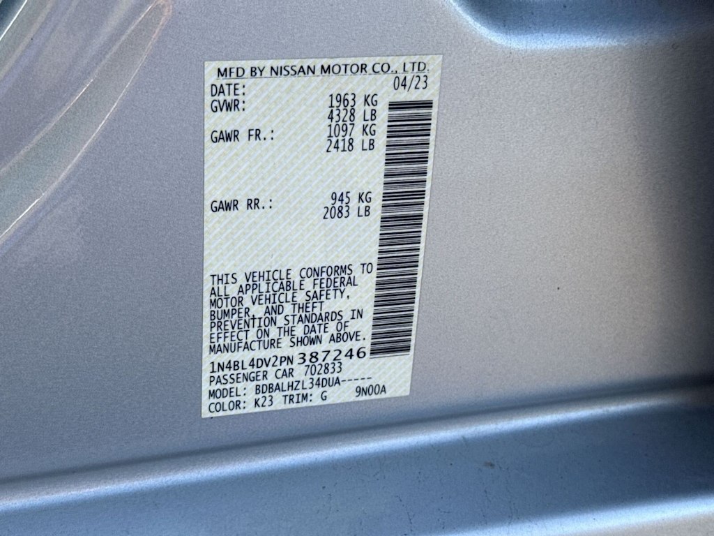 Thumbnail: 2023 Nissan Altima - 18