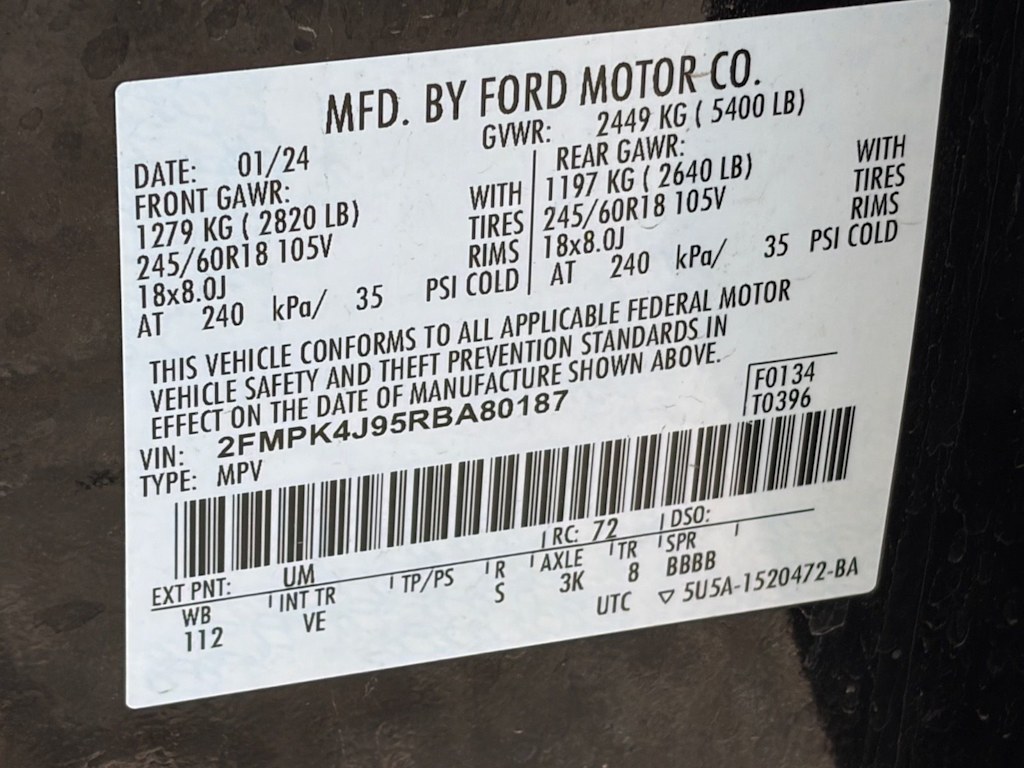 Thumbnail: 2024 Ford Edge - 11