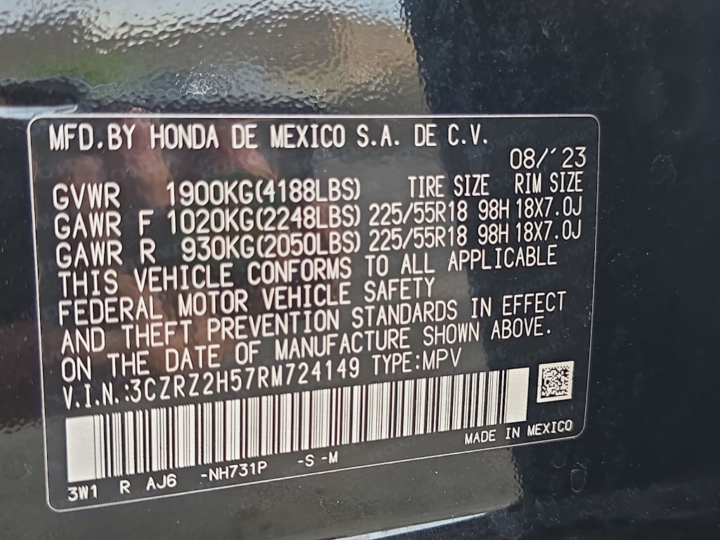 Thumbnail: 2024 Honda HR-V - 17