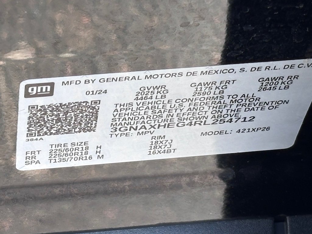 Thumbnail: 2024 Chevrolet Equinox - 15
