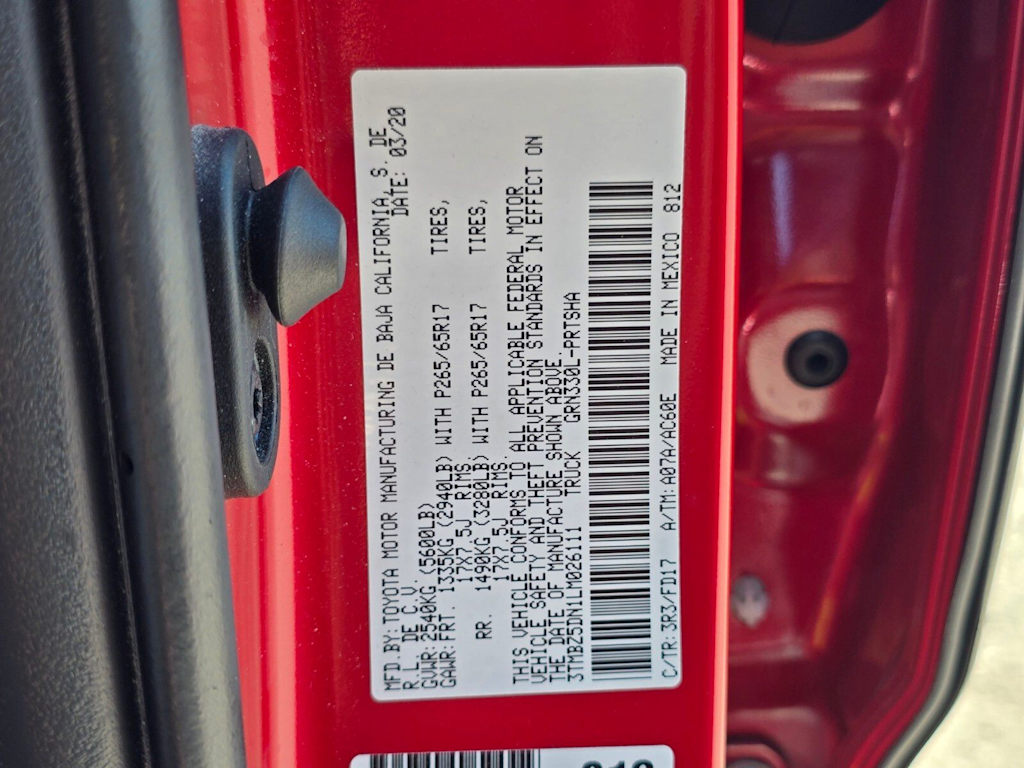 Thumbnail: 2020 Toyota Tacoma - 14