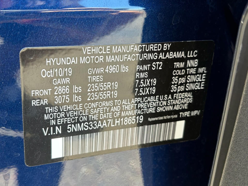 Thumbnail: 2020 Hyundai Santa Fe - 7