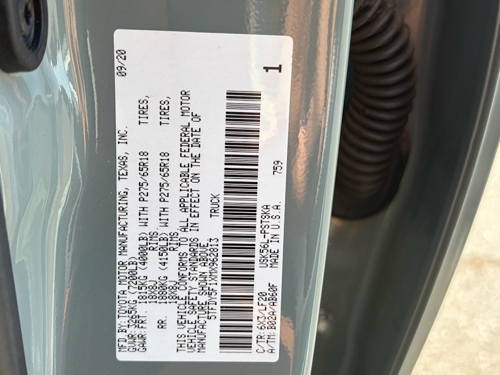 Thumbnail: 2021 Toyota Tundra - 11