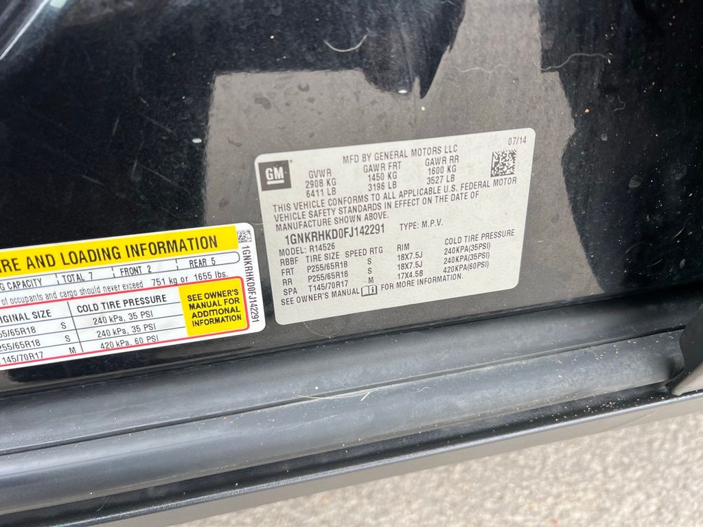 Thumbnail: 2015 Chevrolet Traverse - 16