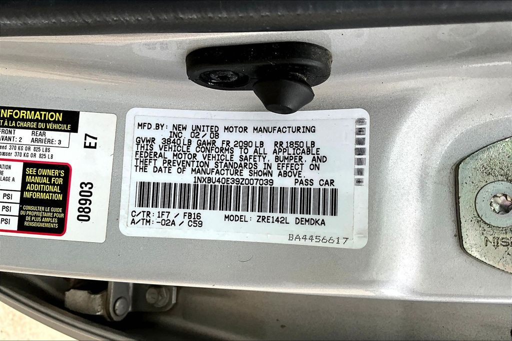 Thumbnail: 2009 Toyota Corolla - 19
