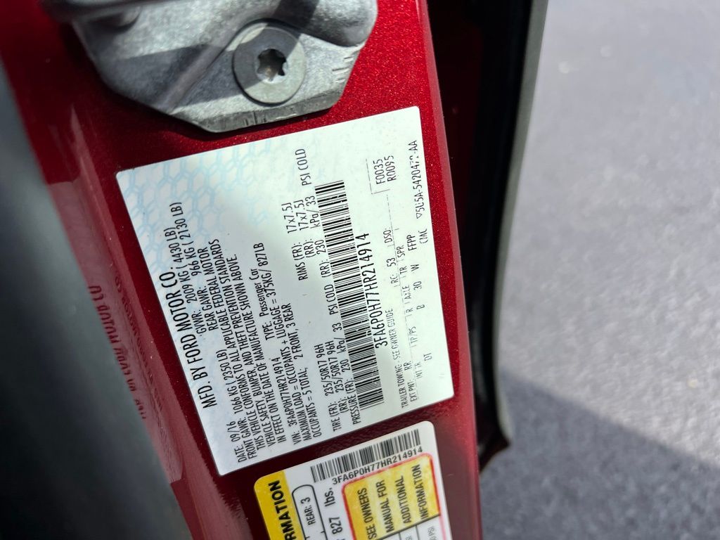 Thumbnail: 2017 Ford Fusion - 17