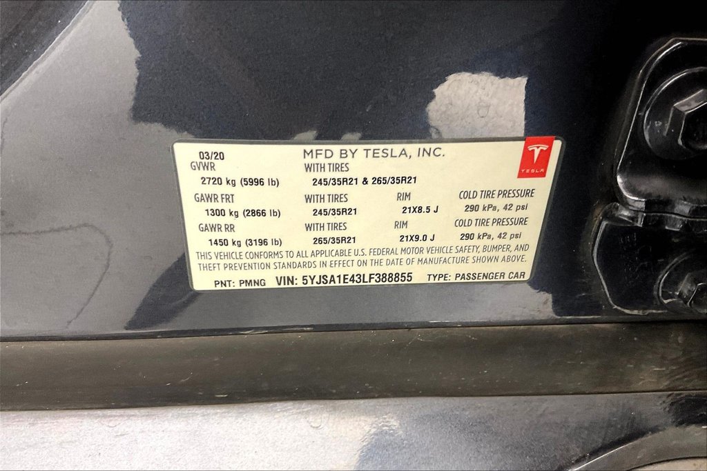 Thumbnail: 2020 Tesla Model S - 35