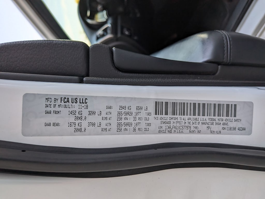 Thumbnail: 2019 Jeep Grand Cherokee - 19