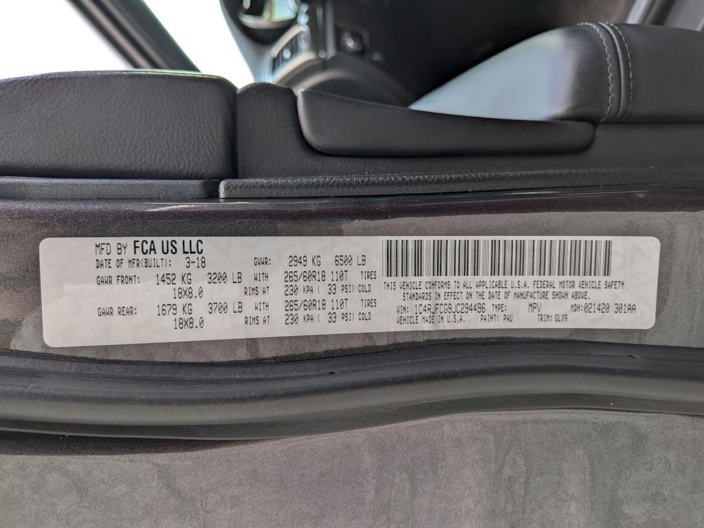 Thumbnail: 2018 Jeep Grand Cherokee - 20