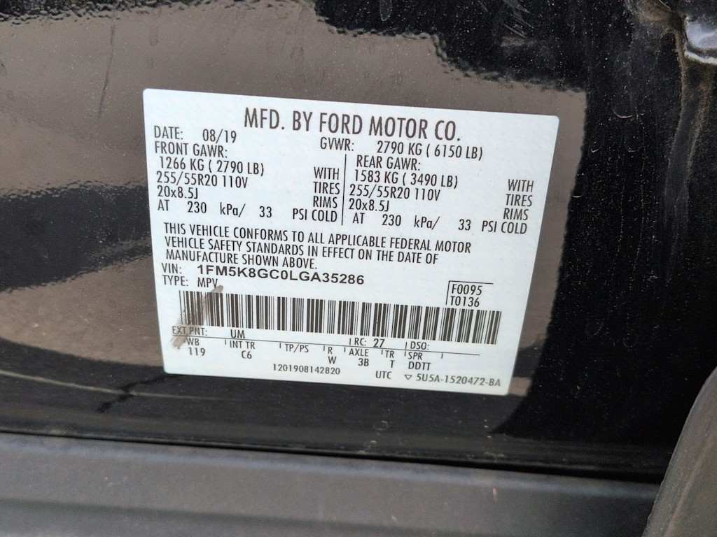 Thumbnail: 2020 Ford Explorer - 19