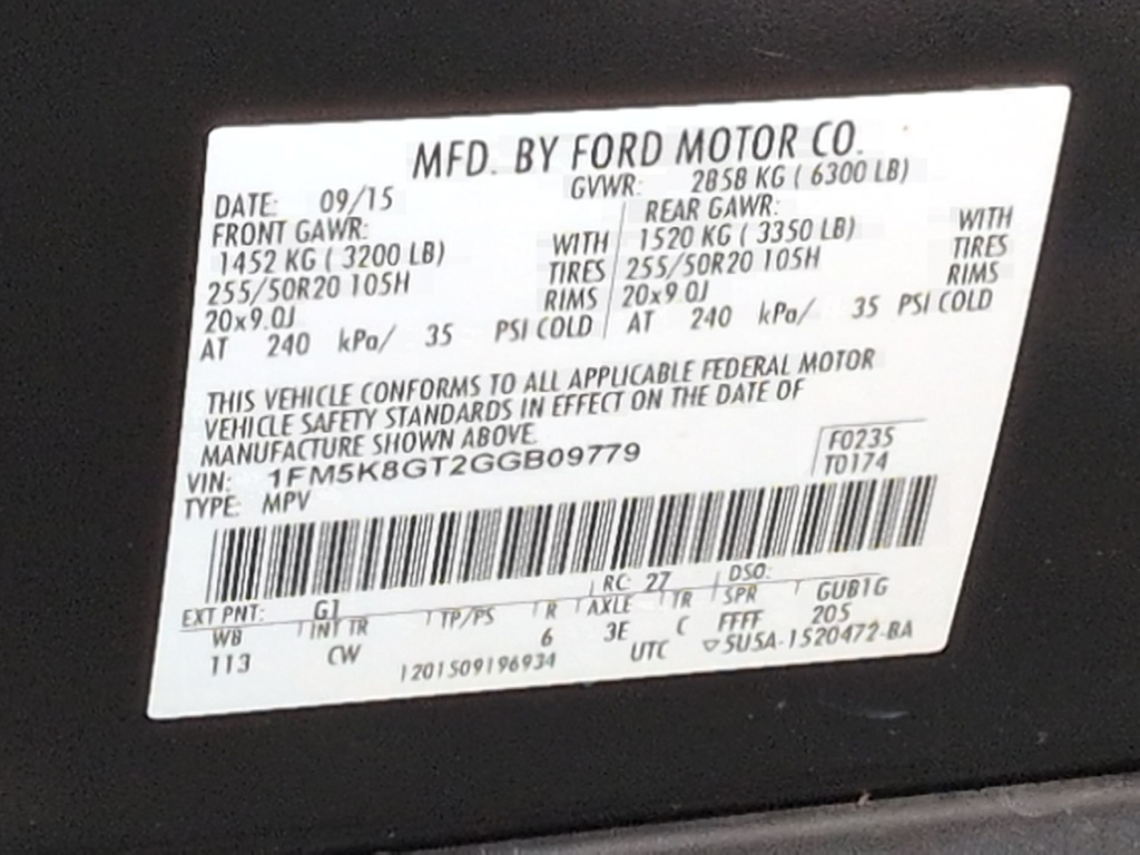 Thumbnail: 2016 Ford Explorer - 18