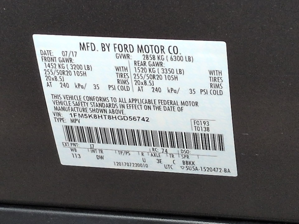 Thumbnail: 2017 Ford Explorer - 19