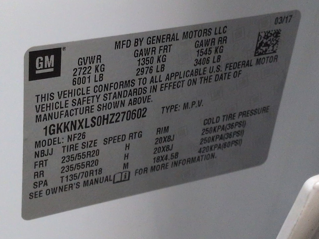 Thumbnail: 2017 GMC Acadia - 20