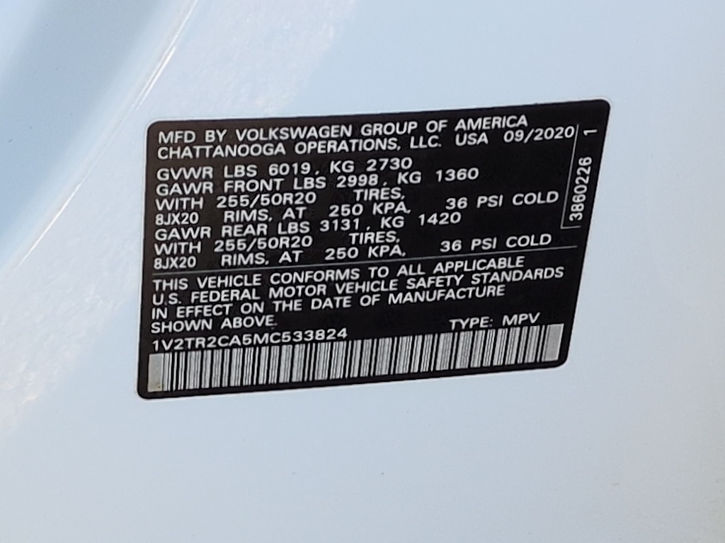 Thumbnail: 2021 Volkswagen Atlas - 19