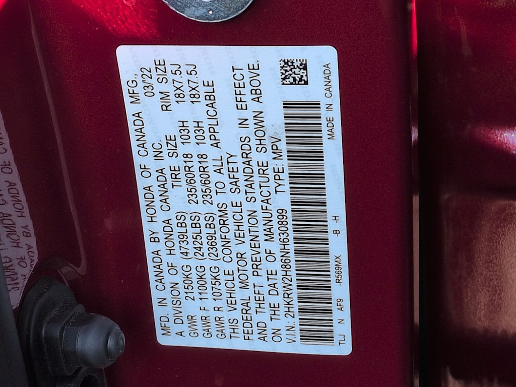 Thumbnail: 2022 Honda CR-V - 19