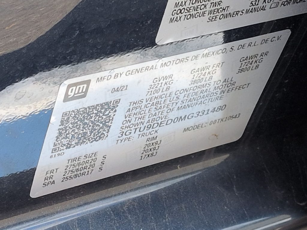 Thumbnail: 2021 GMC Sierra 1500 - 19